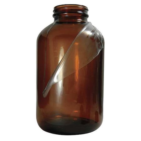 Qorpak Bottle Safety Coated, 2500mL, 70-400, PK12 GLA-07053