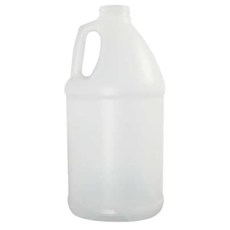 Zoro Select Jug, 1.92 L Capacity - mL, 64 fl oz Capacity - oz, Screw On Closure, HDPE, Blow Molded Handle PLA-03273