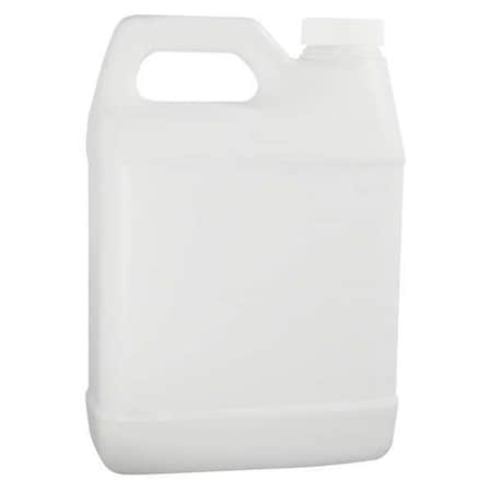 Zoro Select Jug, 1.92 L Capacity - mL, 64 fl oz Capacity - oz, Screw On Closure, HDPE, Integral Shoulder Handle PLC-09289