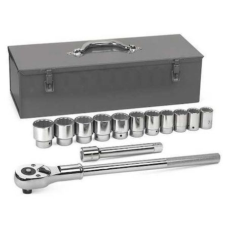 Gearwrench 13 Piece 3/4" Drive 12 Point Standard SAE Mechanics Tool Set 80879