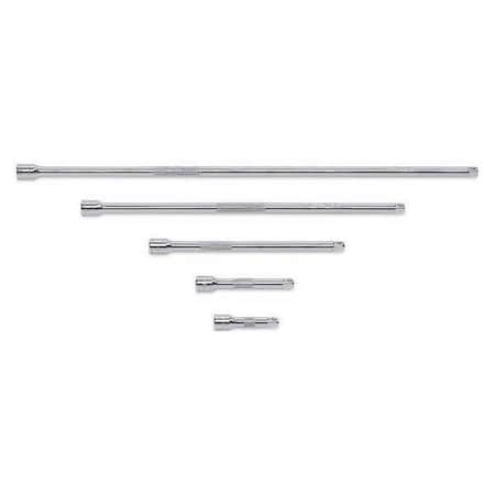 Gearwrench 5 Piece 1/4" Drive Extension Set 2", 3", 6", 10" & 14" 81002D