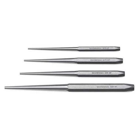 Gearwrench 4 Piece Long Taper Punch Set 82307