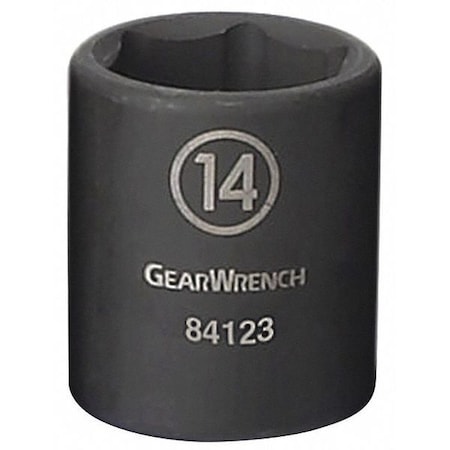 Gearwrench 1/4" Drive 6 Point Standard Impact Metric Socket 10mm 84119