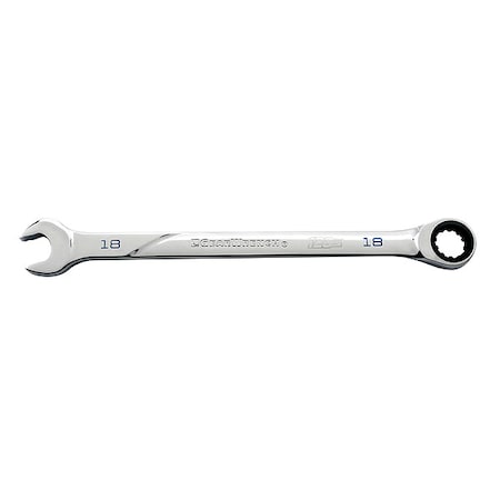 Gearwrench 18mm 120XP Universal Spline XL Ratcheting Combination Wrench 86418
