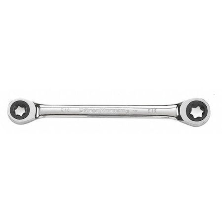 Gearwrench E10 x E12 E-Torx Double Box Ratcheting Wrench 9221