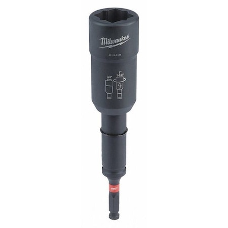 Milwaukee Tool SHOCKWAVE Lineman's 3-in-1 Distribution Utility Socket 49-66-5101