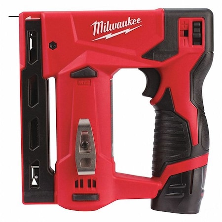 Milwaukee Tool M12 3/8" Crown Stapler Kit 2447-21