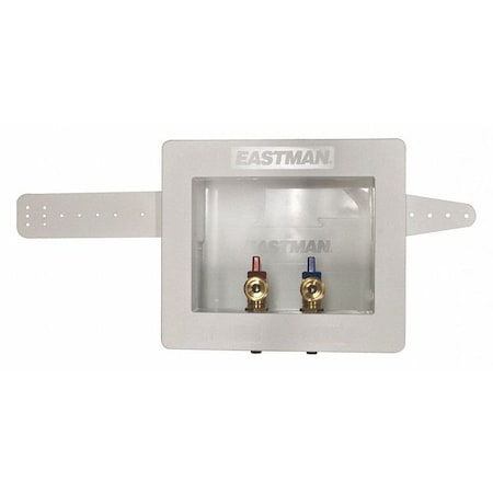 Zoro Select Outlet Box, PEX Inlet, Adjustable Drain 60245