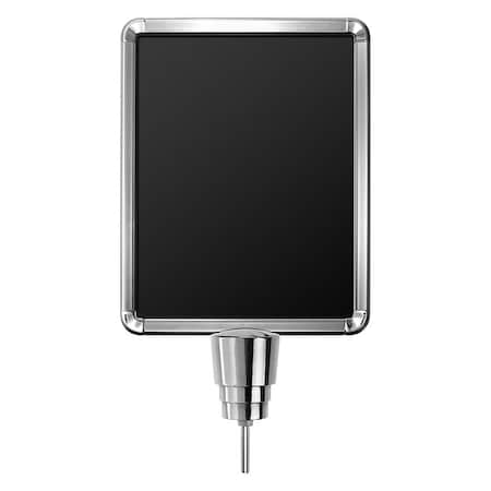 Lavi Industries Sign Frame, Polished Chrome, 8-1/2" L, 11"H 50-1141DV/CL