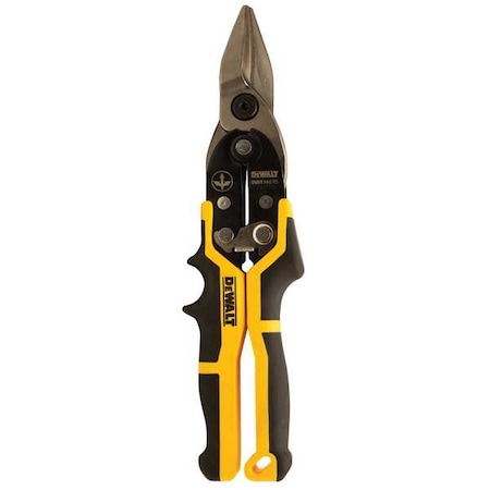 Dewalt Aviation Snip, Straight, 12 in, Forged steel DWHT14675