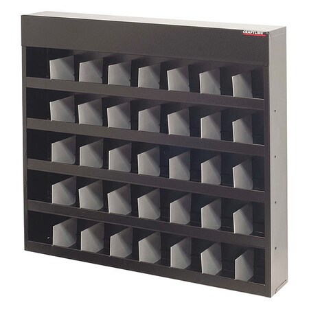 Craftline Storage Cabinet, 22 ga., Black, Assembled PL-TB35