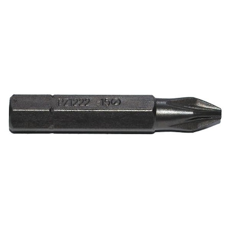 Zephyr Insert Bit, Hex Shank, Single End, PK5 PZ1222X15-5PK