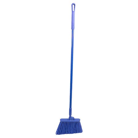 Carlisle Foodservice Angle Broom Unflagged, 56", Blue, PK12 41083EC14