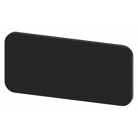Siemens Legend Plate Holder, Rectangular, Plastic 3SU1900-0AC16-0AA0