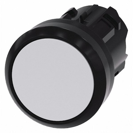 Siemens Push Button Operator, White, Plastic Bezel 3SU1000-0AA60-0AA0