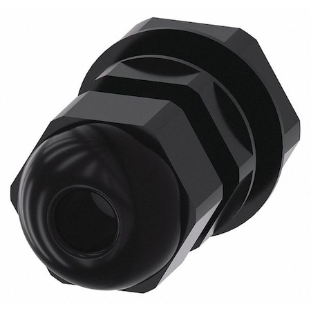 Siemens Metric Cable Gland, 25 mm, Black 3SU1900-0HH10-0AA0
