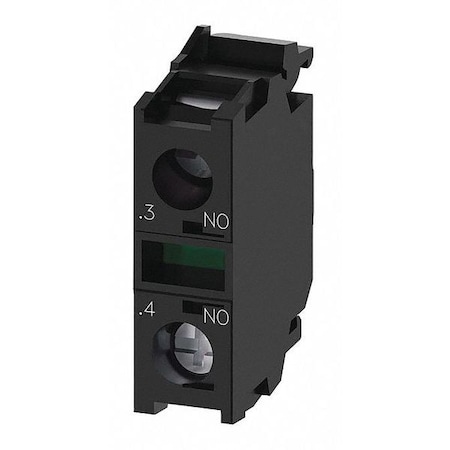 Siemens Contact Block, Momentary Action, 22mm 3SU1400-1AA10-1BA0