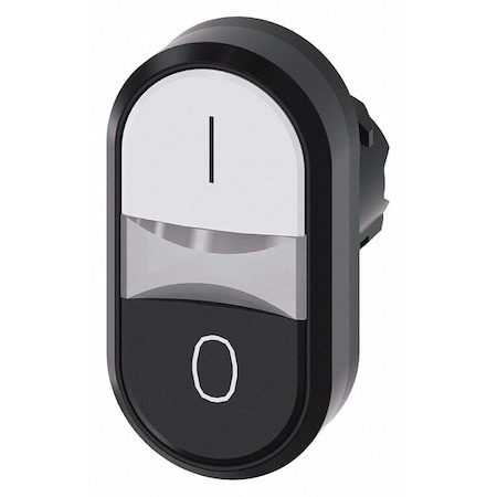 Siemens Push Button Operator, Extended; Flush, Momentary / Momentary Action, Not Applicable Release 3SU1001-3AB61-0AK0