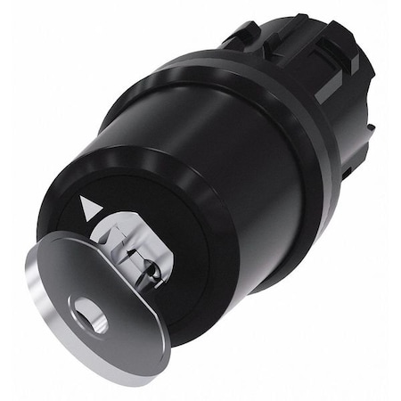 Siemens Selector Switch Operator, 22mm Sz, No Cam 3SU1000-5BC01-0AA0