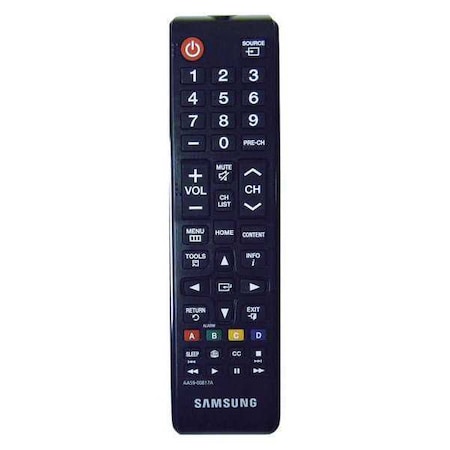 SAMSUNG Remote Control, Plastic, Original, 51/64" D AA59-00817A