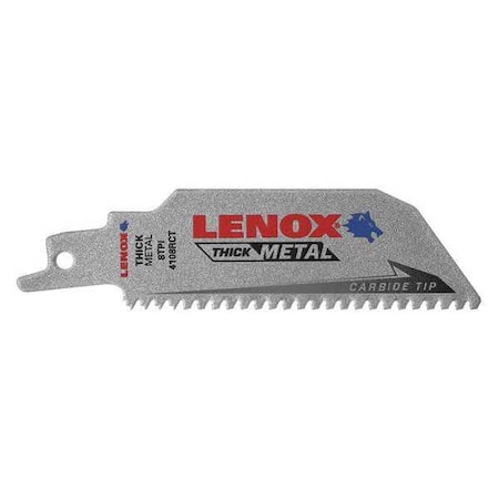 Lenox 4" L x 8 TPI 5 PK 2014214