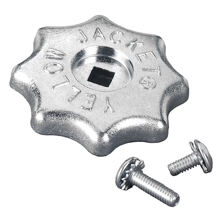 Yellow Jacket Replacement Handwheel, 8 1/4 in L, Silver 41141