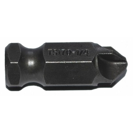 Zephyr Power Bit, Hex Shank, Single End, PK5 TS170-1/4-5PK