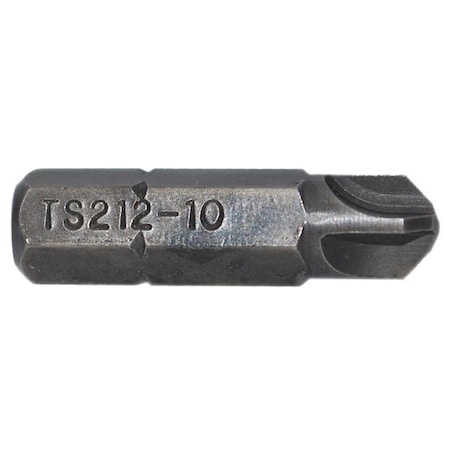 ZEPHYR Power Bit, Hex Shank, Single End, PK5 TS212-10-5PK