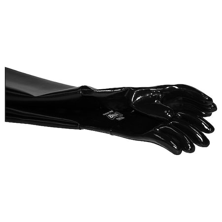 Econoline Blasting Glove, 6 in dia., 6 in W, 24 in L 412003R