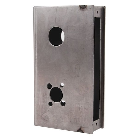 Keedex Weldable Gate Box, Silver, 2-3/8" W K-BXMOR1