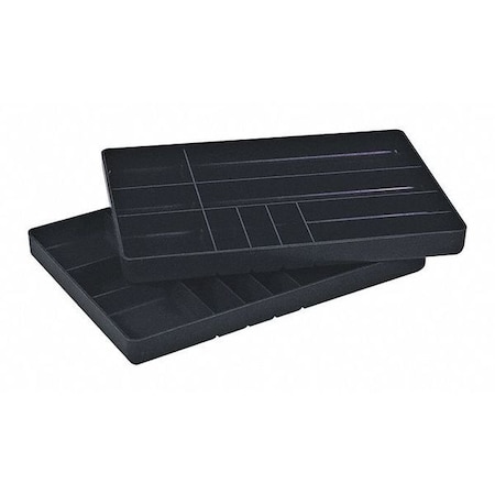 KENNEDY Organizer Tray with 10 compartments, Polystyrene, 1 1/4 in H x 16 in W 82223