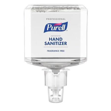 Purell Hand Sanitizer, Foam, Fragrance -free, 1200mL Refill for ES4, PK2 5052-02