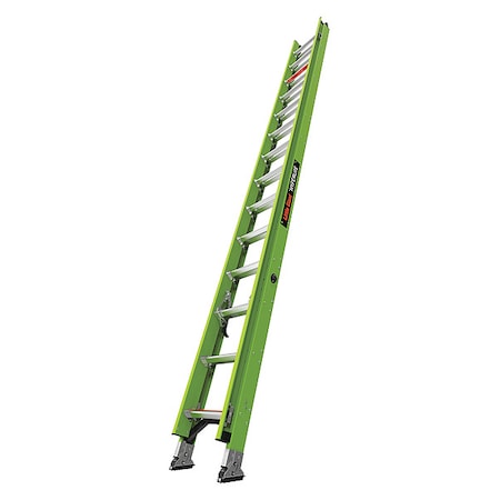 Little Giant Ladders 28 ft Fiberglass Extension Ladder, 375 lb Load Capacity 17928