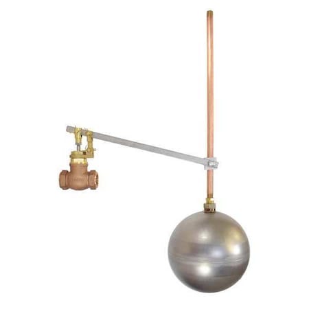 Zoro Select Float Valve, Bronze, FNPT Connection, 3/4" GHL75-GR