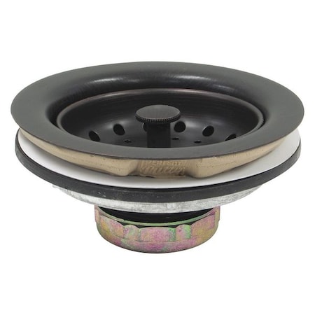 Perfect Putty Sink Strainer, Oil Rubbed Bronze, 4-1/2" L 59-3104