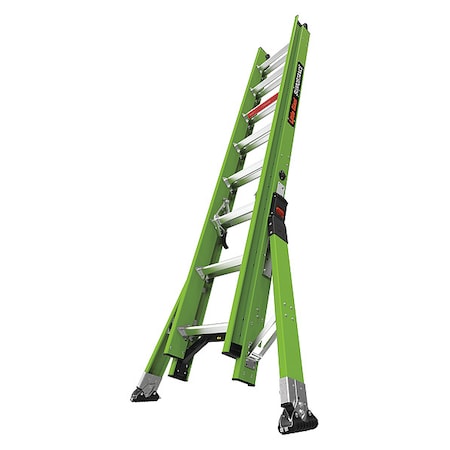 Little Giant Ladders 16 ft Fiberglass Extension Ladder, 375 lb Load Capacity 17216