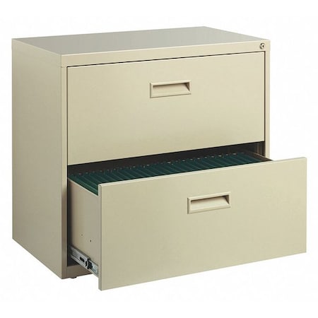 Hirsh 30 W 2 Drawer File Cabinet Putty Letter 19295 Zoro Com