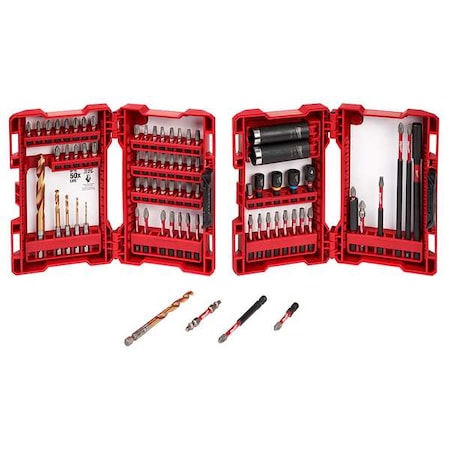 Milwaukee Tool SHOCKWAVE 75PC IMPACT DRILL & DRIVE SET 48-32-4030