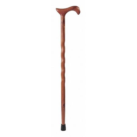 Brazos Walking Sticks Cane, Derby Twisted, Single Base 502-3000-0027