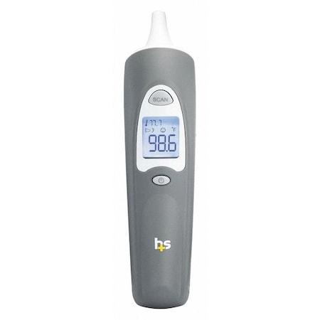Healthsmart Infrared Digital Thermometer, Plastic, 6 547/5000 in L, 1.5 in W, Gray/White 18-220-000