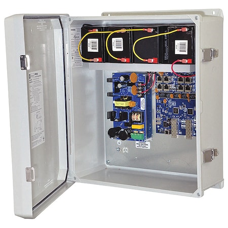 Altronix PoE Switch, Camera Inputs 8, Load 115W NetWaySP8WPX