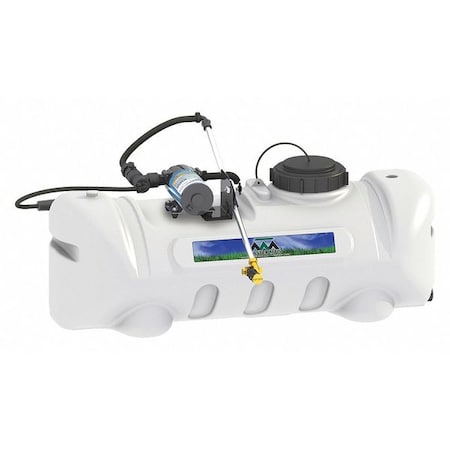Master Mfg 15 gal ATV Sprayer, Polyethylene, 15 ft L Hose, Not Applicable L Wand, Mist Nozzle Spray Pattern SAO-H3-015B-MM