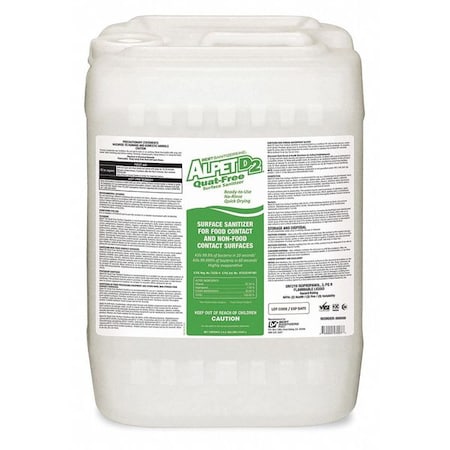 Alpet Cleaner, Disinfectant and Sanitizer, 5 gal. Pail, Alcohol SS10031-BSS