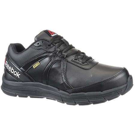 Reebok Athletic Style Work Shoes, 11-1/2, M, Bk, PR RB3506-11.5M