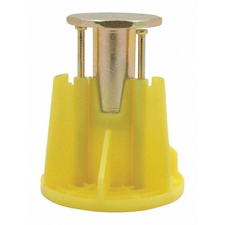 Dewalt Wood-Knocker Vertical Cast-In Place Insert Anchor, ZInc Plated, 100 PK PFM2521200