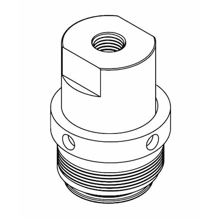 Oval Hydrostatic Test Adapter, Material Metal LS-S-10550