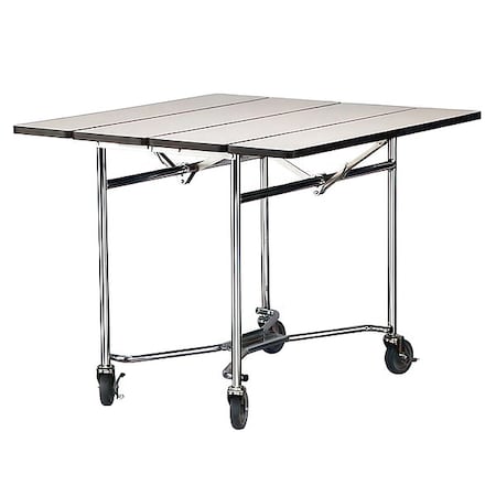 Lakeside Fold-Up Style Room Service Table - Square Top 416