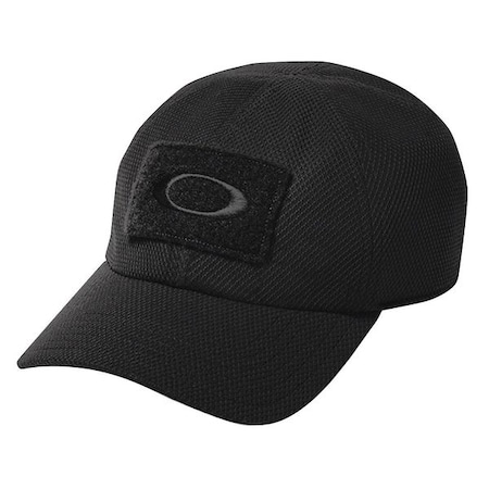 Oakley Baseball Hat, Cap, Blk, L/XL, 7-3/8 Hat Size 911444A-001-L/XL