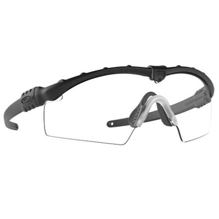 Oakley M Frame 3.0, Safety Glasses, Anti-Scratch, Clear Lens, Black Frame, Half-Frame OO9146-09