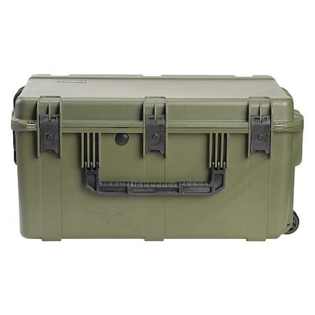 Skb Olive Drab Green Protective Case, 31.63"L x 20-1/2"W x 15-3/4"D 3I-2918-14ME